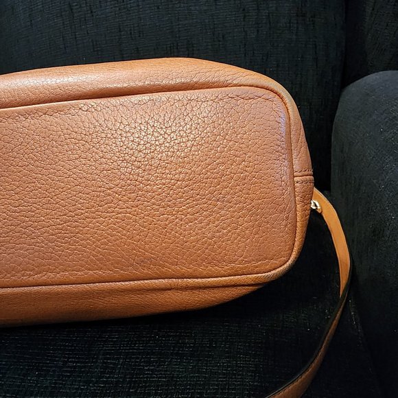 Michael Kors Brown Leather Shoulder Bag - Picture 6 of 12